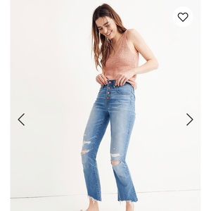 Madewell Cali Demi Boot Jeans